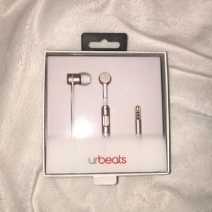 Beats earbuds | urBeats 3 (rose gold)